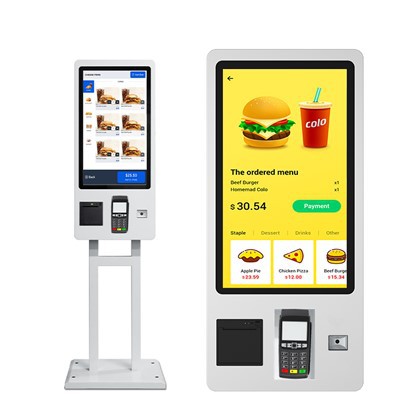 Kiosk pou kòmande pwòp tèt ou Mcdonald la